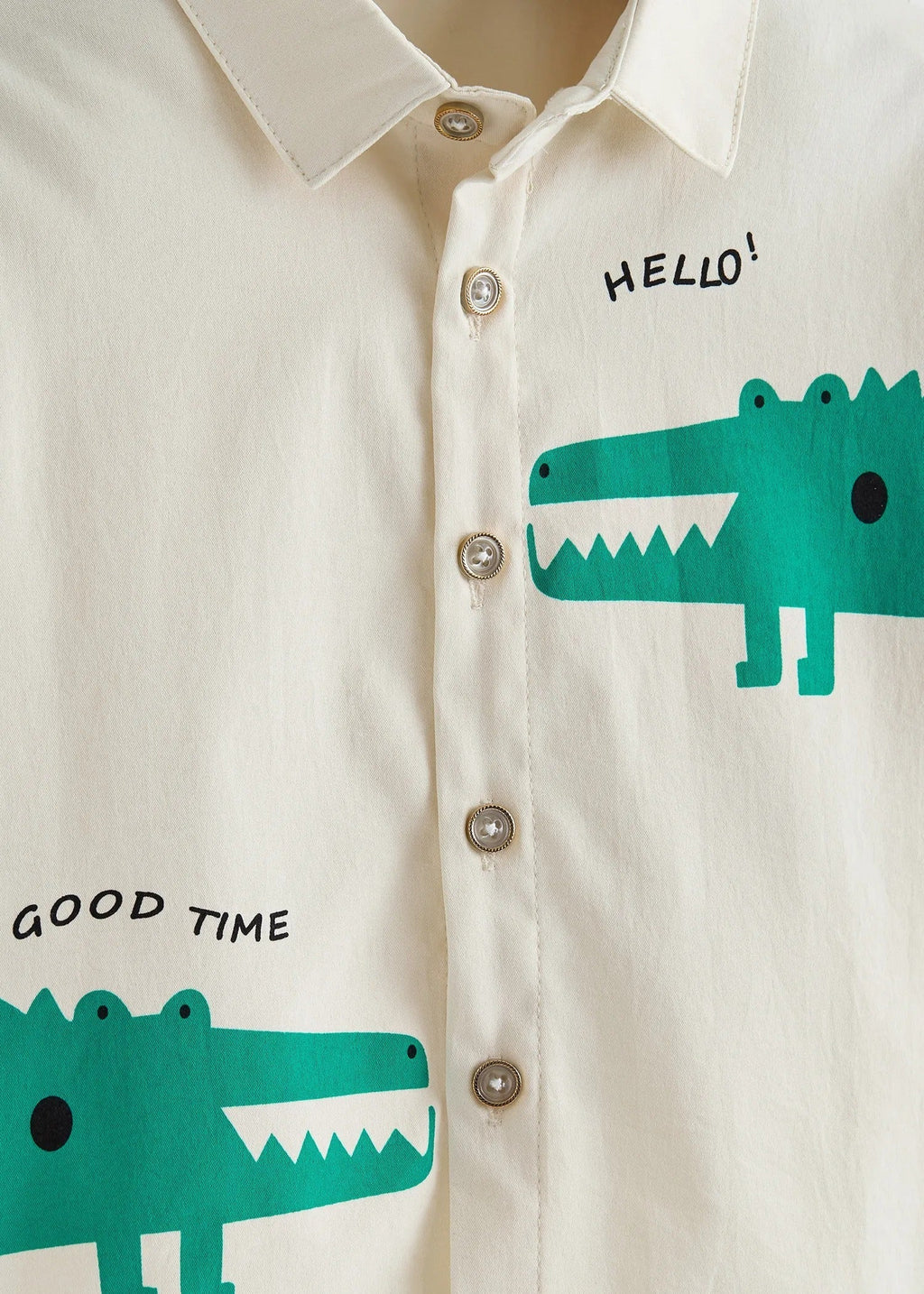 Kids Cartoon Printed Cotton Shirt & Denim Cargo Pants Co-Ord Set | Premium 2-Piece Casual Outfit for Boys & Girls