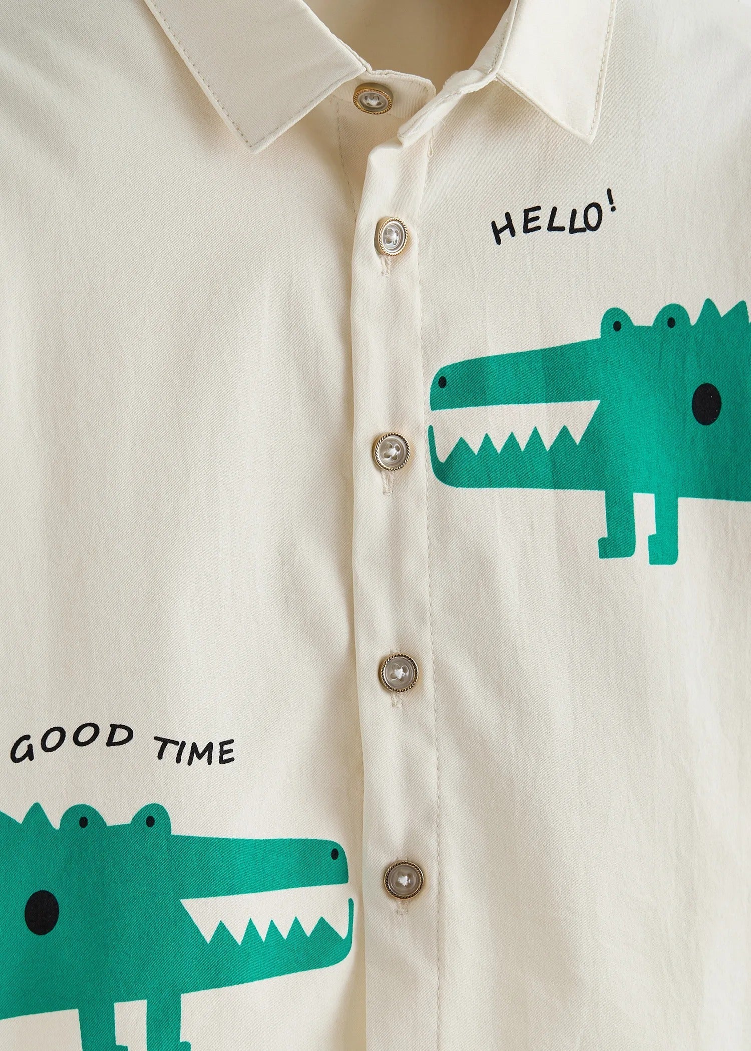 Kids Cartoon Printed Cotton Shirt & Denim Cargo Pants Co-Ord Set | Premium 2-Piece Casual Outfit for Boys & Girls